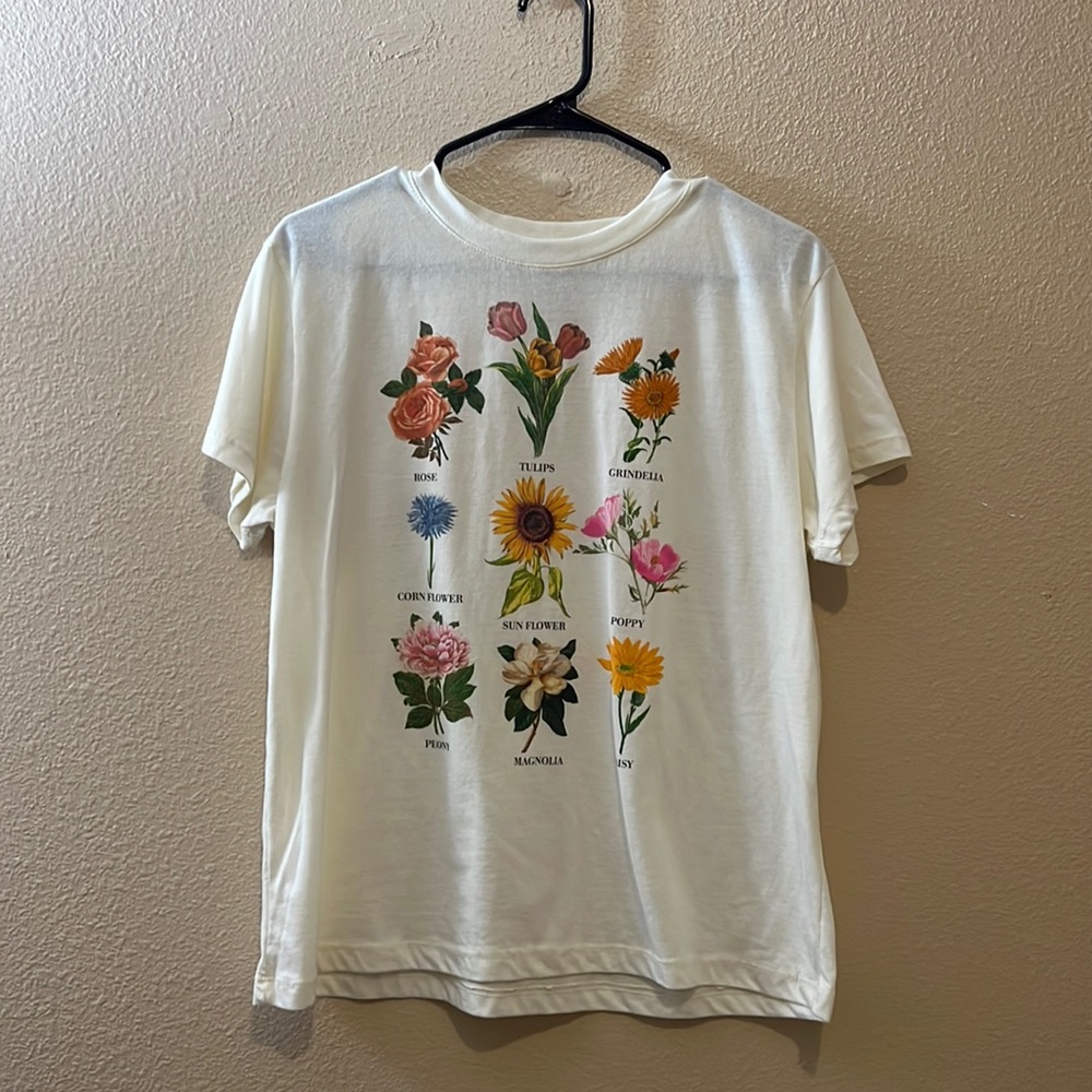 Target Flower T Shirt